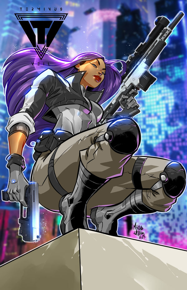 Terminus Veil Volume 1 — Marcus Williams Variant Cover