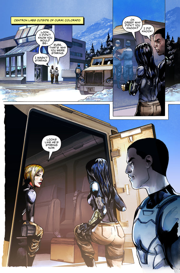 Terminus Veil Volume 1 - Physical Copy — preview page 1