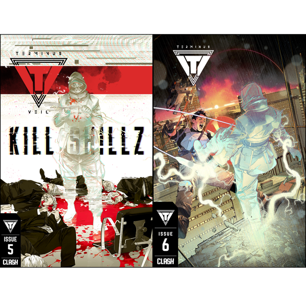 Terminus Veil Issues 5 & 6 — Physical Bundle